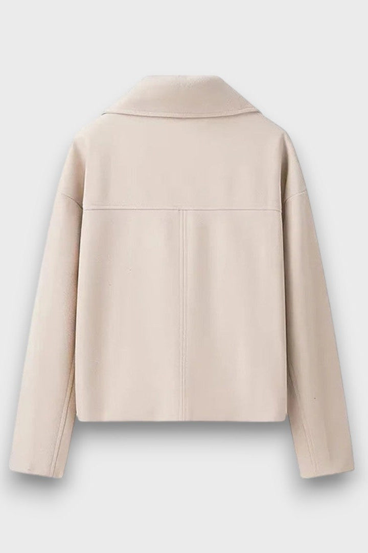 Pinalle – Cappotto corto con colletto a revers