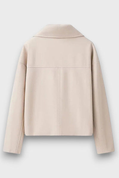 Pinalle – Cappotto corto con colletto a revers