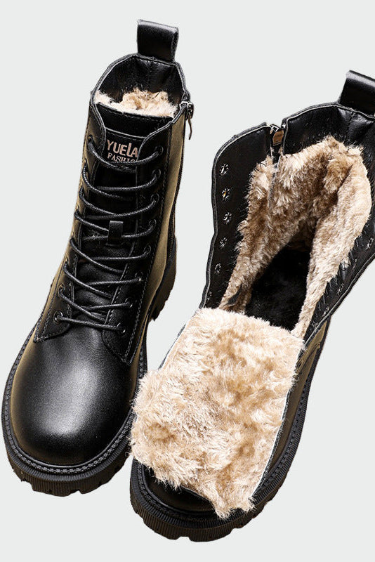 Stivaletti in pelle invernali